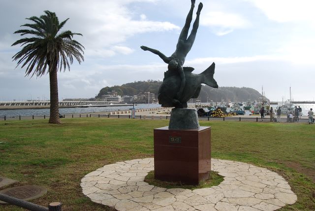 片瀬西浜海水浴場地区