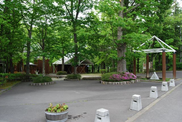 軽井沢タリアセン地区