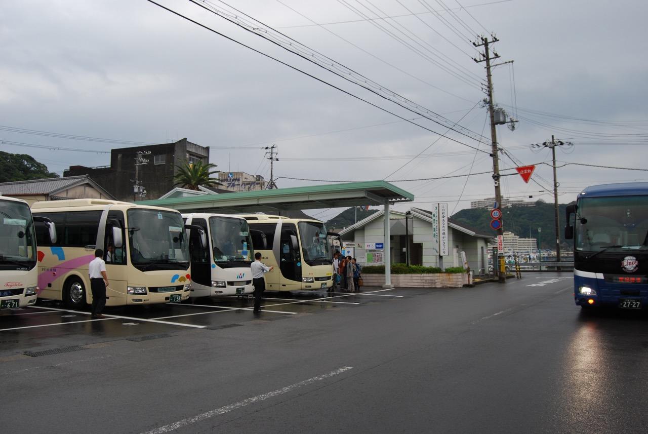 那智勝浦町バスターミナル地区