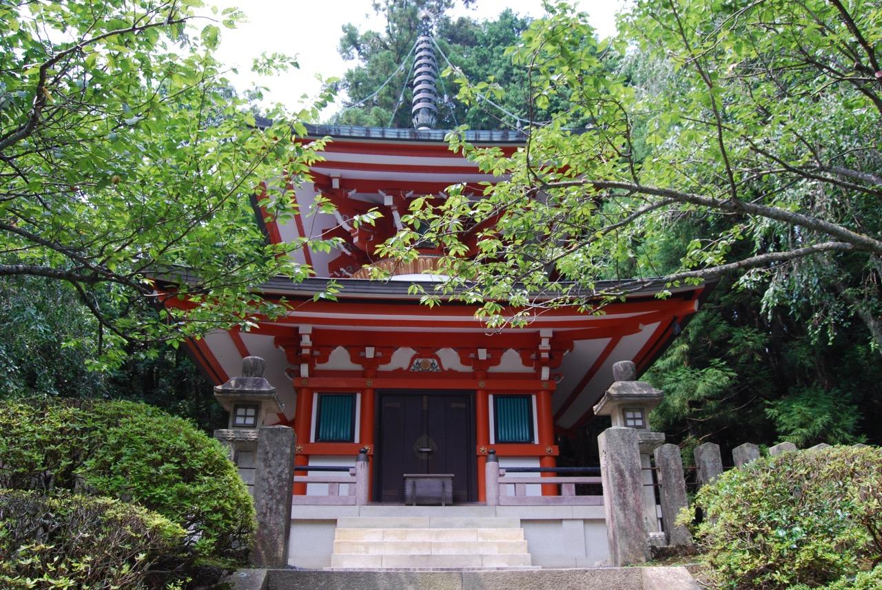 鞍馬寺多重塔地区