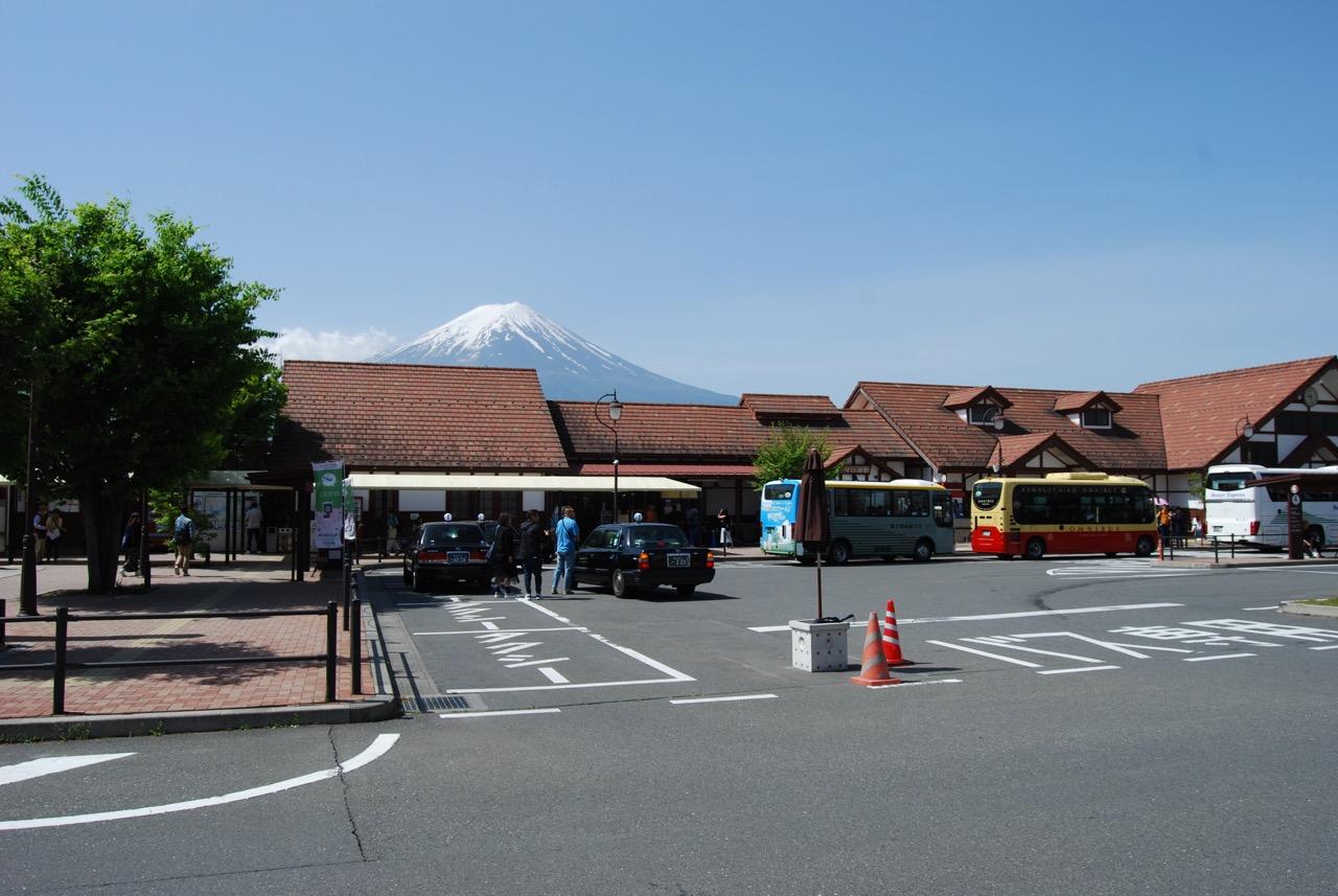 河口湖駅前地区