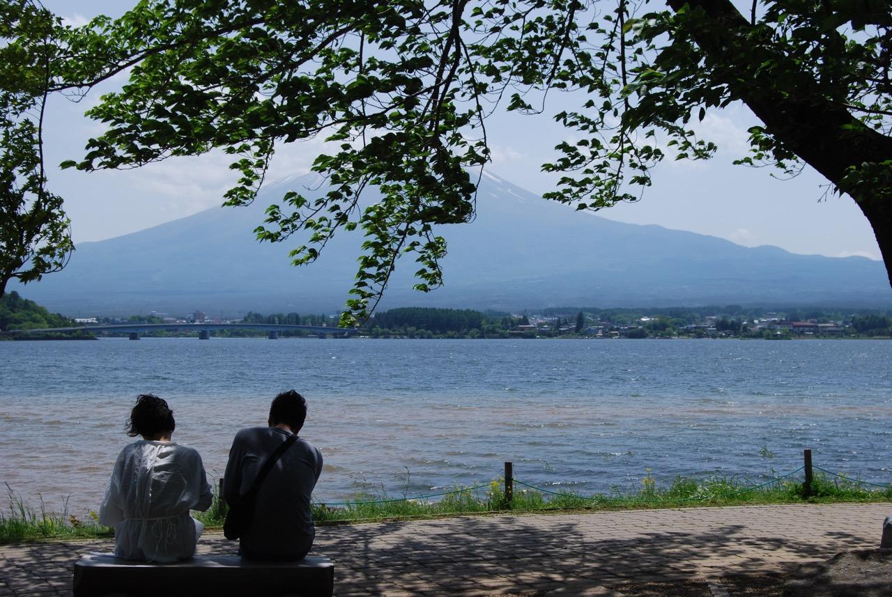河口湖美術館前地区